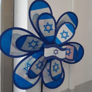 שבשבת כפולה דגל ישראל